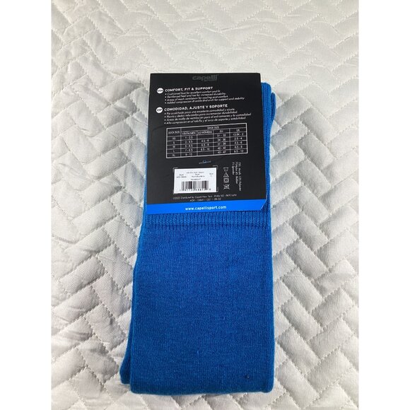 Capelli Sport Soccer Unisex Size Large Socks Blue NEW Outdoor Team athletic fit - Picture 2 of 2